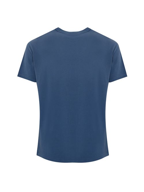 T-shirt in cotone con stampa Blu POLO RALPH LAUREN | 710965006001